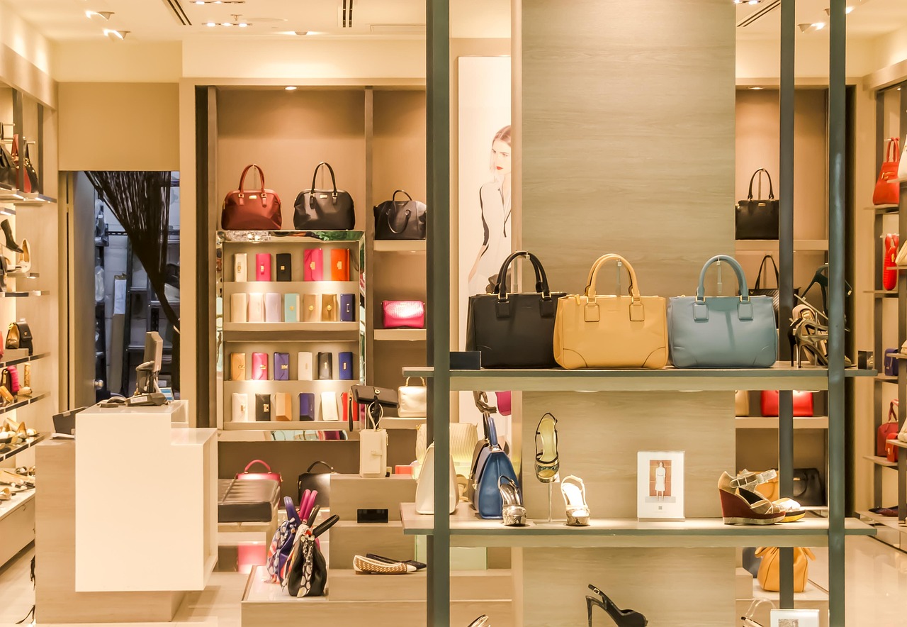 Elegant boutique commercial interior with premium finishes